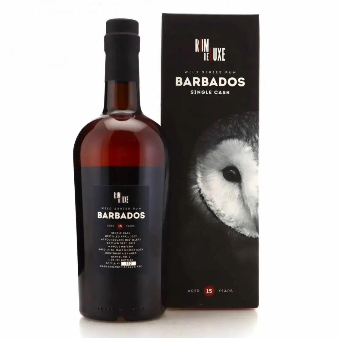 Hochauflösendes Bild von Romdeluxe Foursquare Wild Series Rum No. 38 MBFSWM 2007