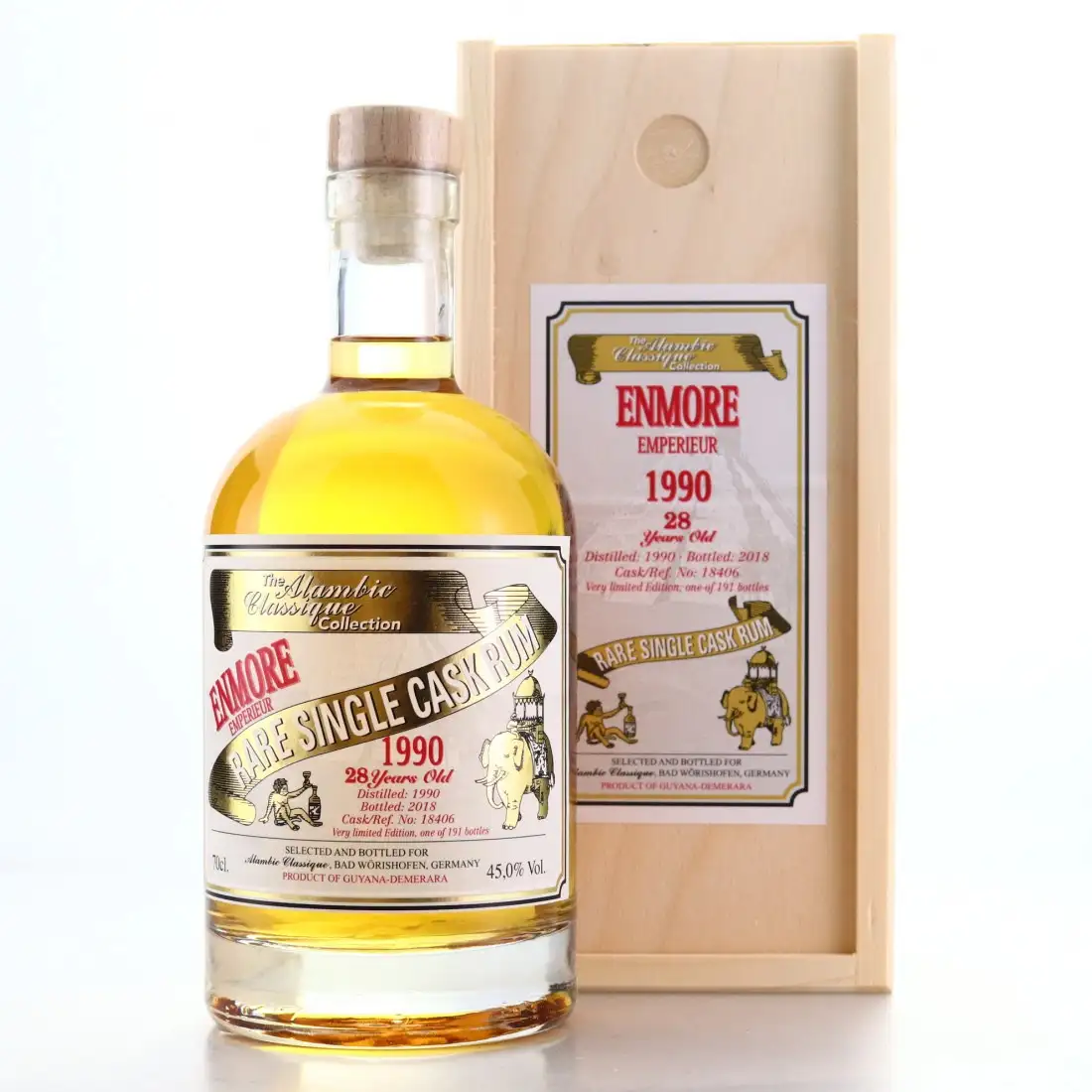 Bottle of Alambic Enmore Emperieur 1990