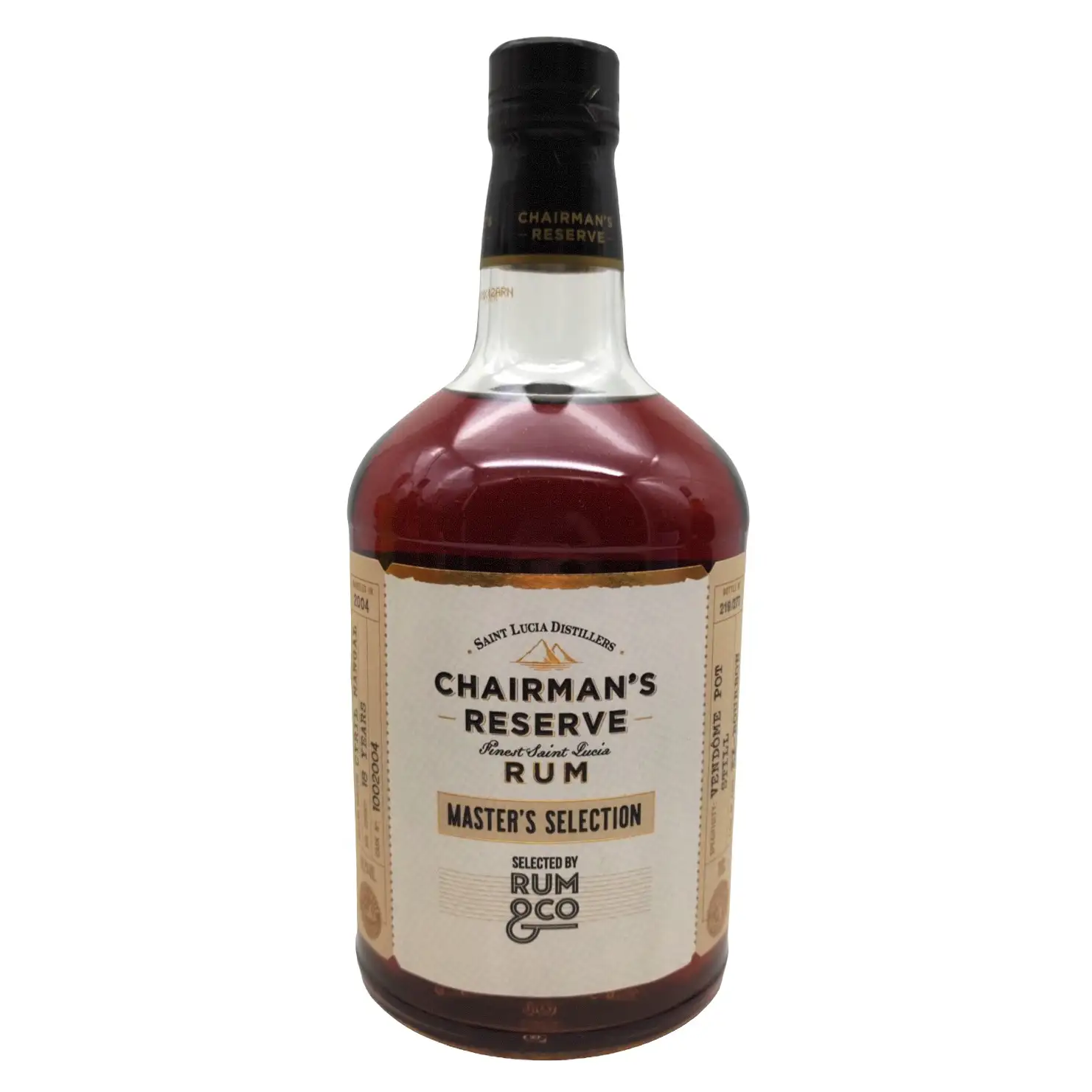 Bottle of Chairman‘s Reserve Master‘s Selection (6. Rum & Co) 2004