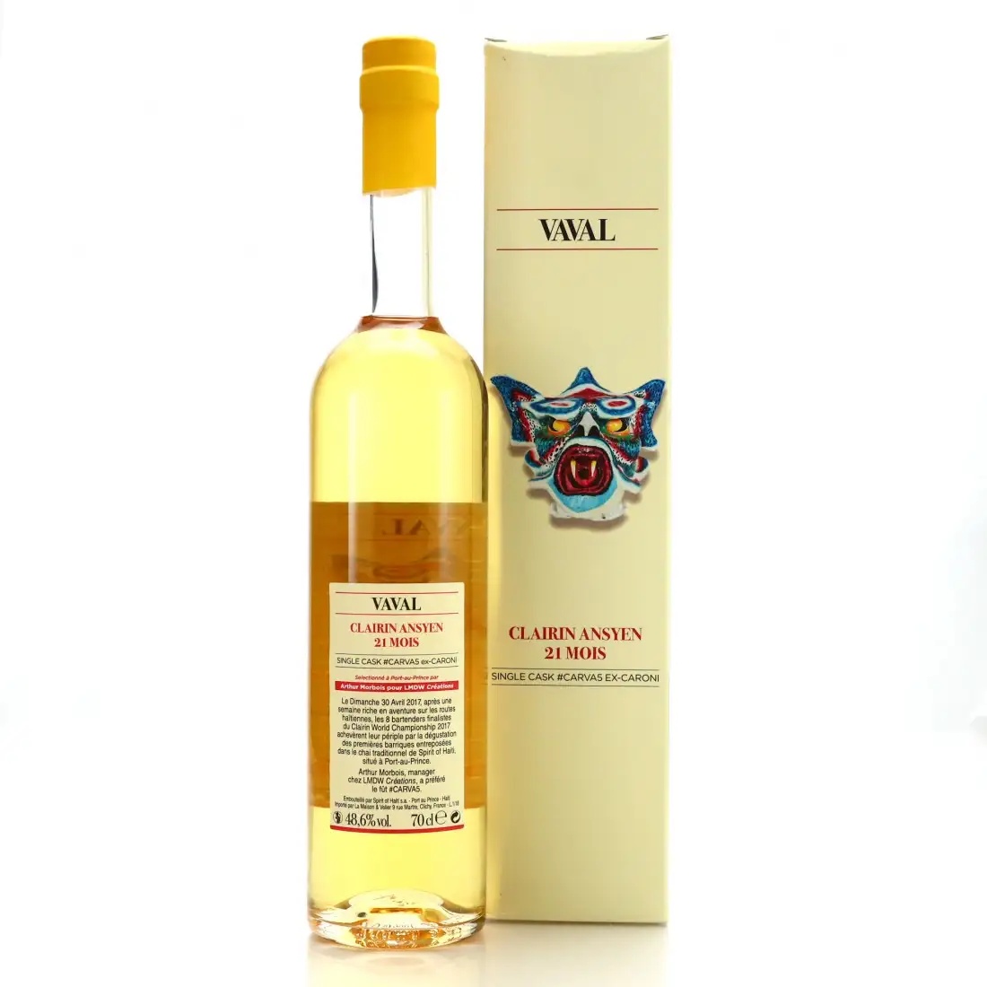 Hochauflösendes Bild von Velier Arawaks Clairin Ansyen Vaval 2016