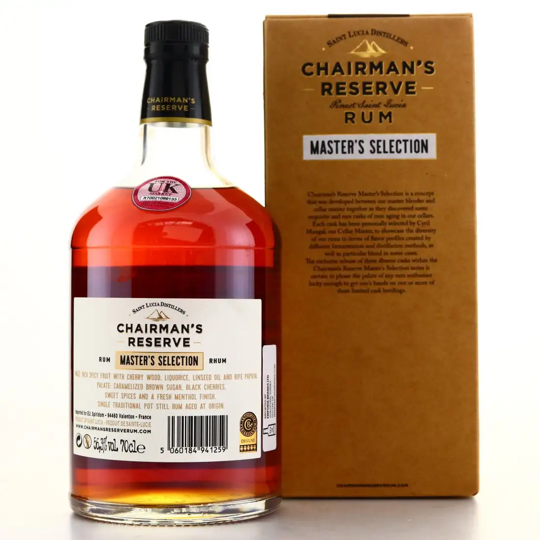 High resolution image of Chairman‘s Reserve Master‘s Selection (The Whisky Exchange) 2006