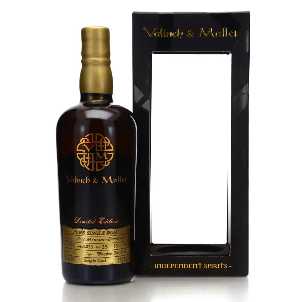 Bottle of Valinch & Mallet Port Mourant The Spirit of Art 1997