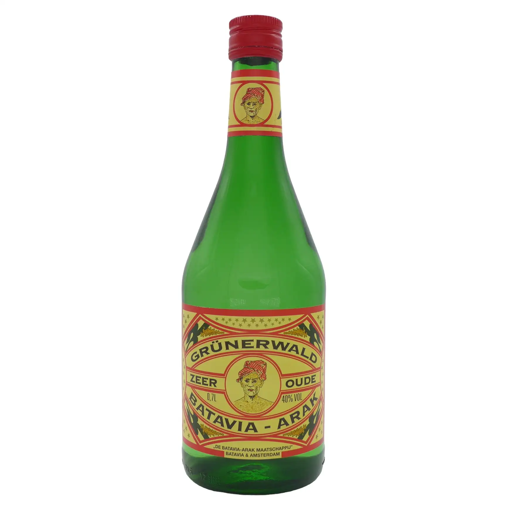 Hochauflösendes Bild von Grünerwald Arak Maatschappij NV Djakarta Zeer Oude Batavia Arak