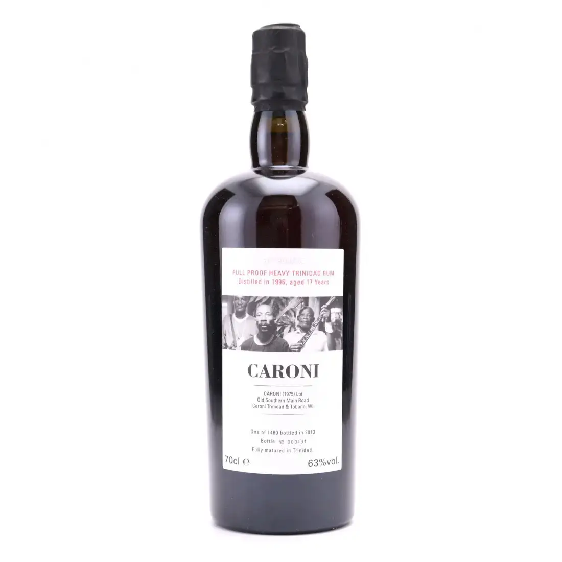 High resolution image of Velier Caroni 30th Release Heavy Trinidad Rum HTR 1996