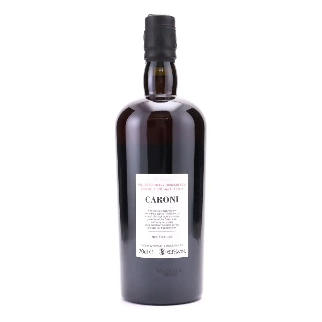 High resolution image of Velier Caroni 30th Release Heavy Trinidad Rum HTR 1996