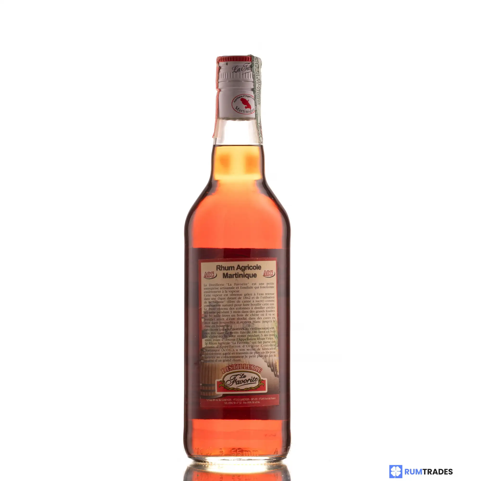 Hochauflösendes Bild von La Favorite Rhum Vieux Agricole Cuvée 1993