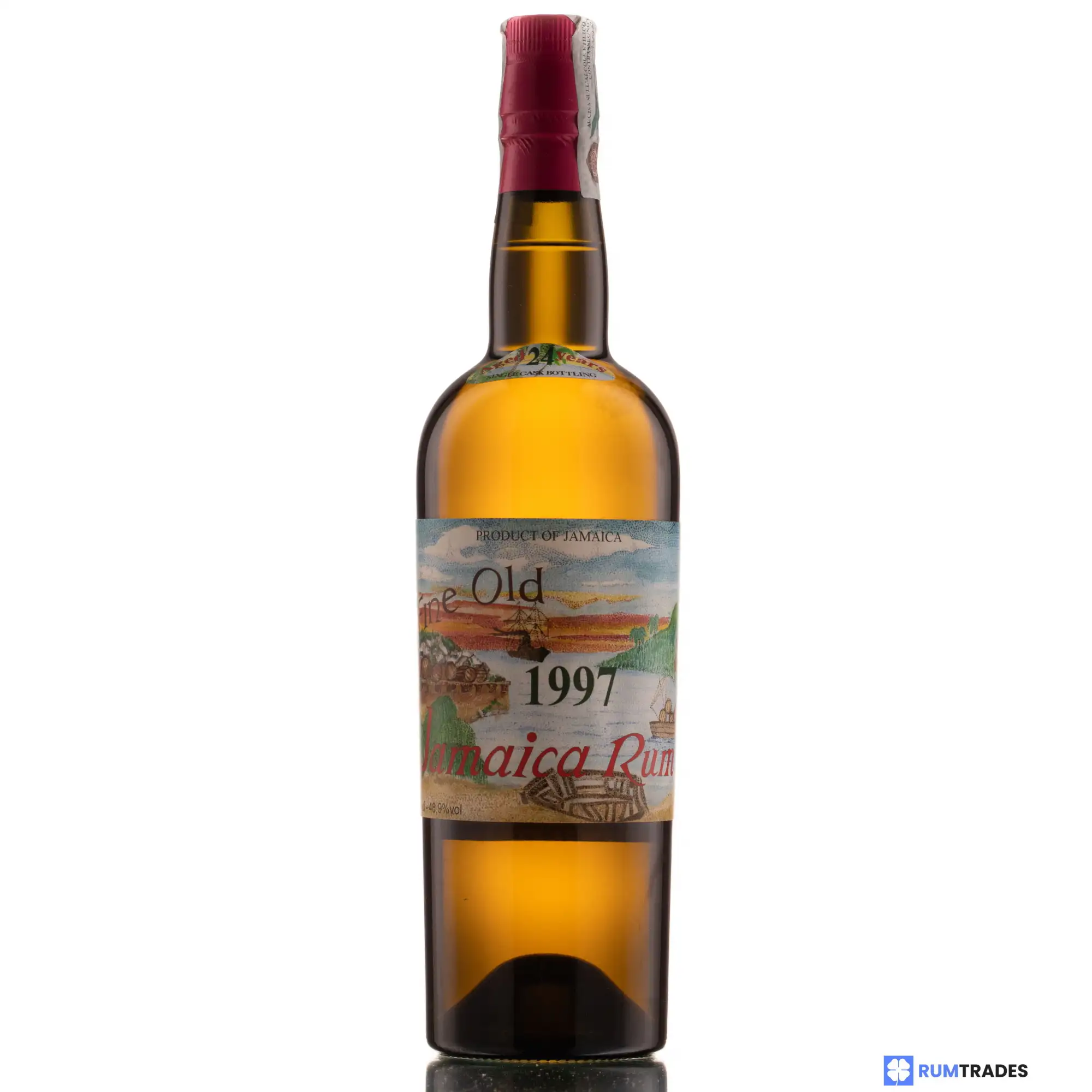 Hochauflösendes Bild von High Spirits Collection Clarendon Fine Old Jamaica Rum 1997