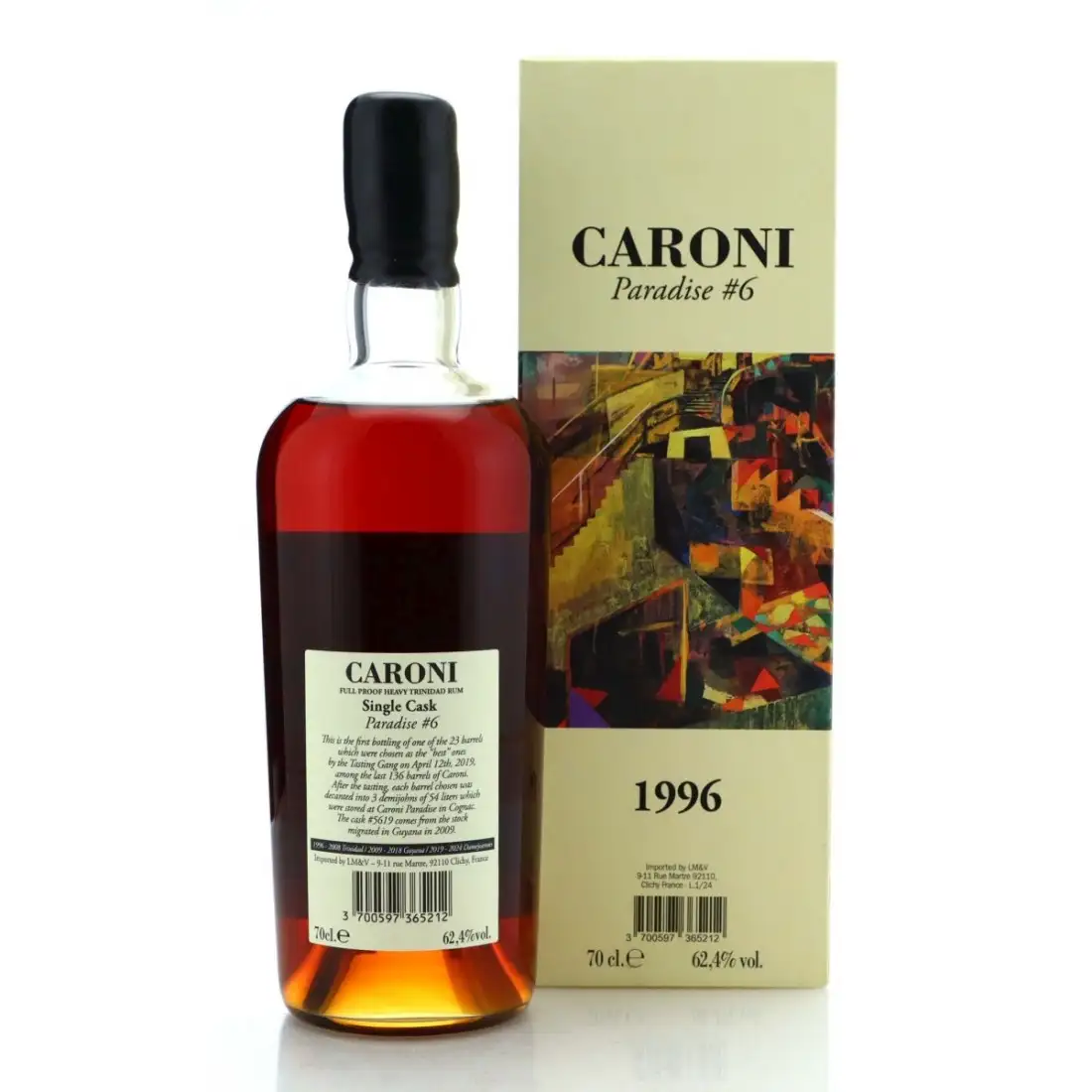 Hochauflösendes Bild von Velier Caroni Paradise #6 (Guyana Stock) Heavy Trinidad Rum 1996