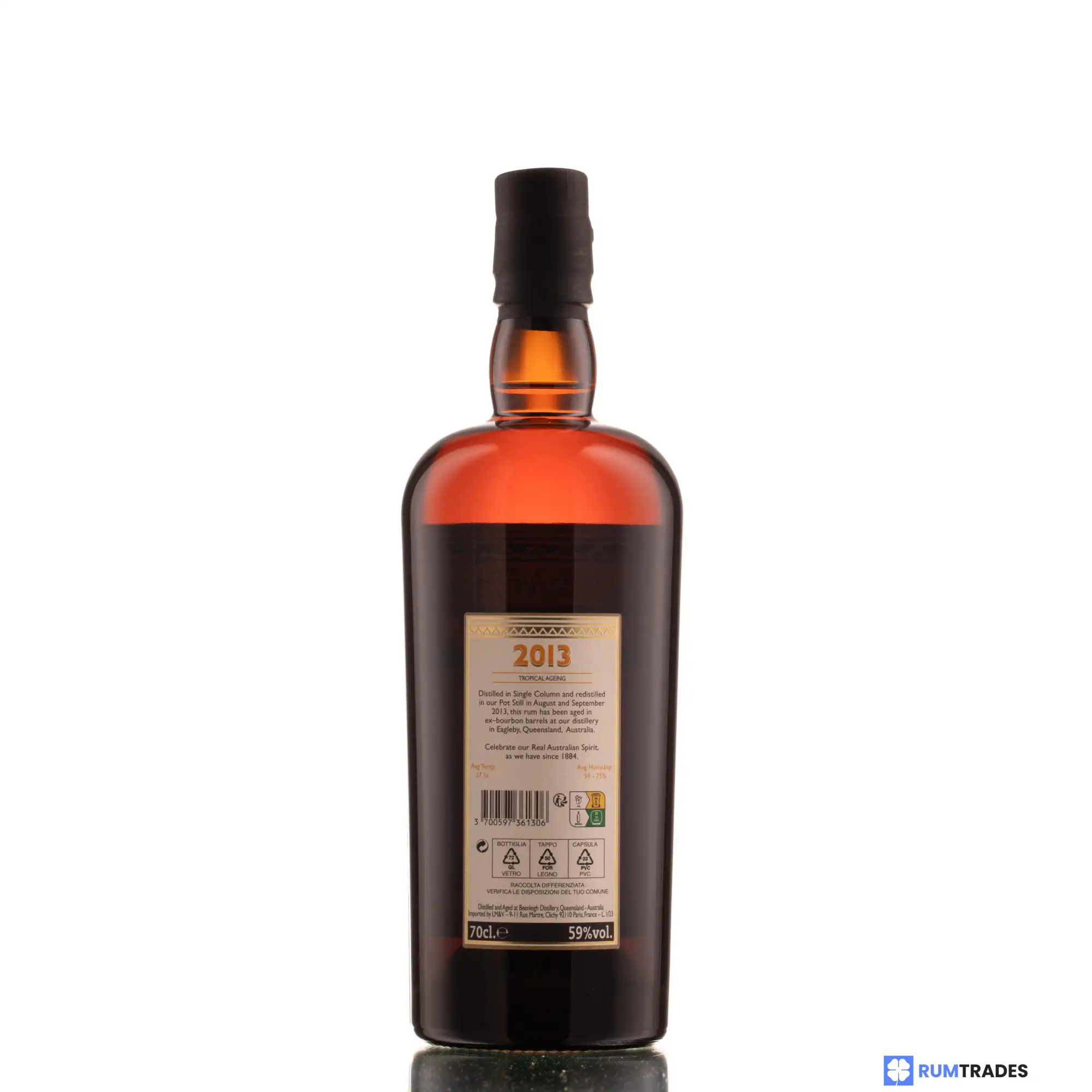 Hochauflösendes Bild von Velier Beenleigh Fine Australian Rum 2013