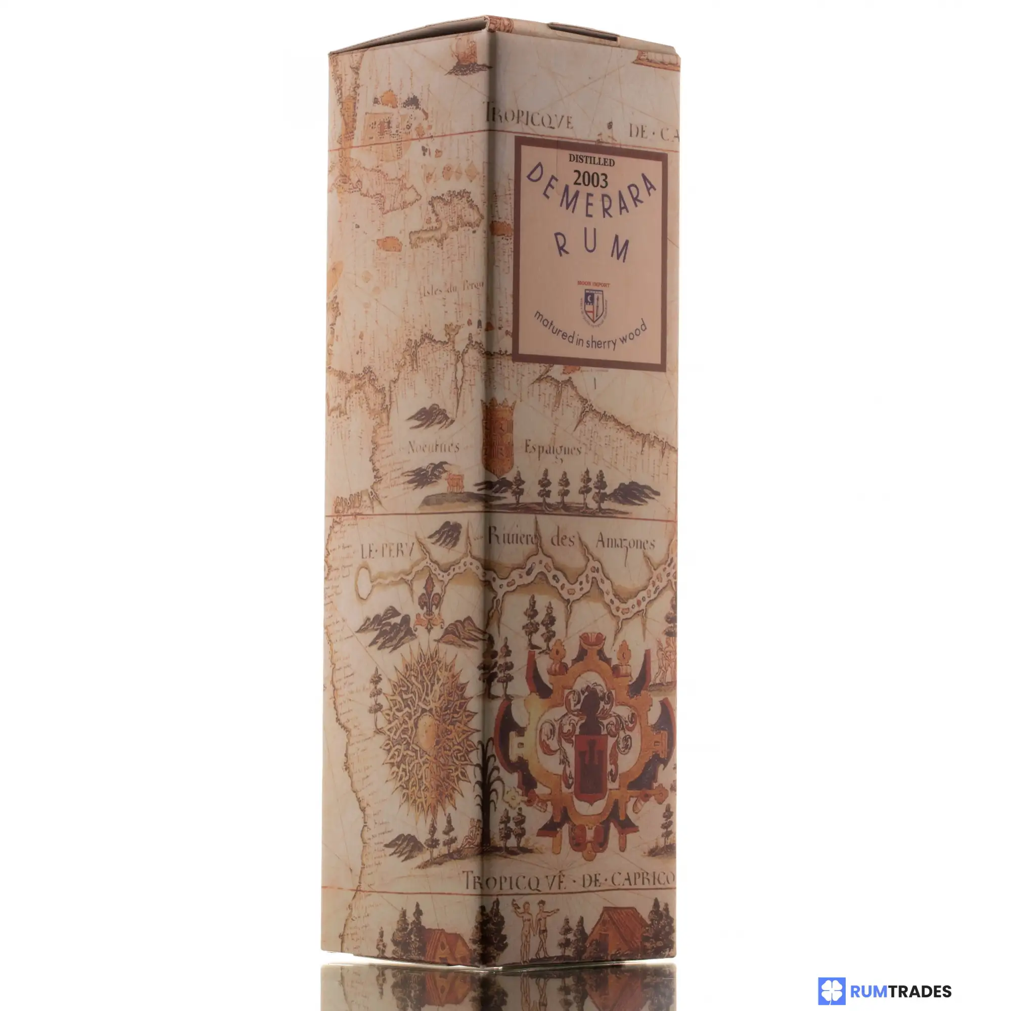 Hochauflösendes Bild von Moon Import Diamond Demerara Rum 2003