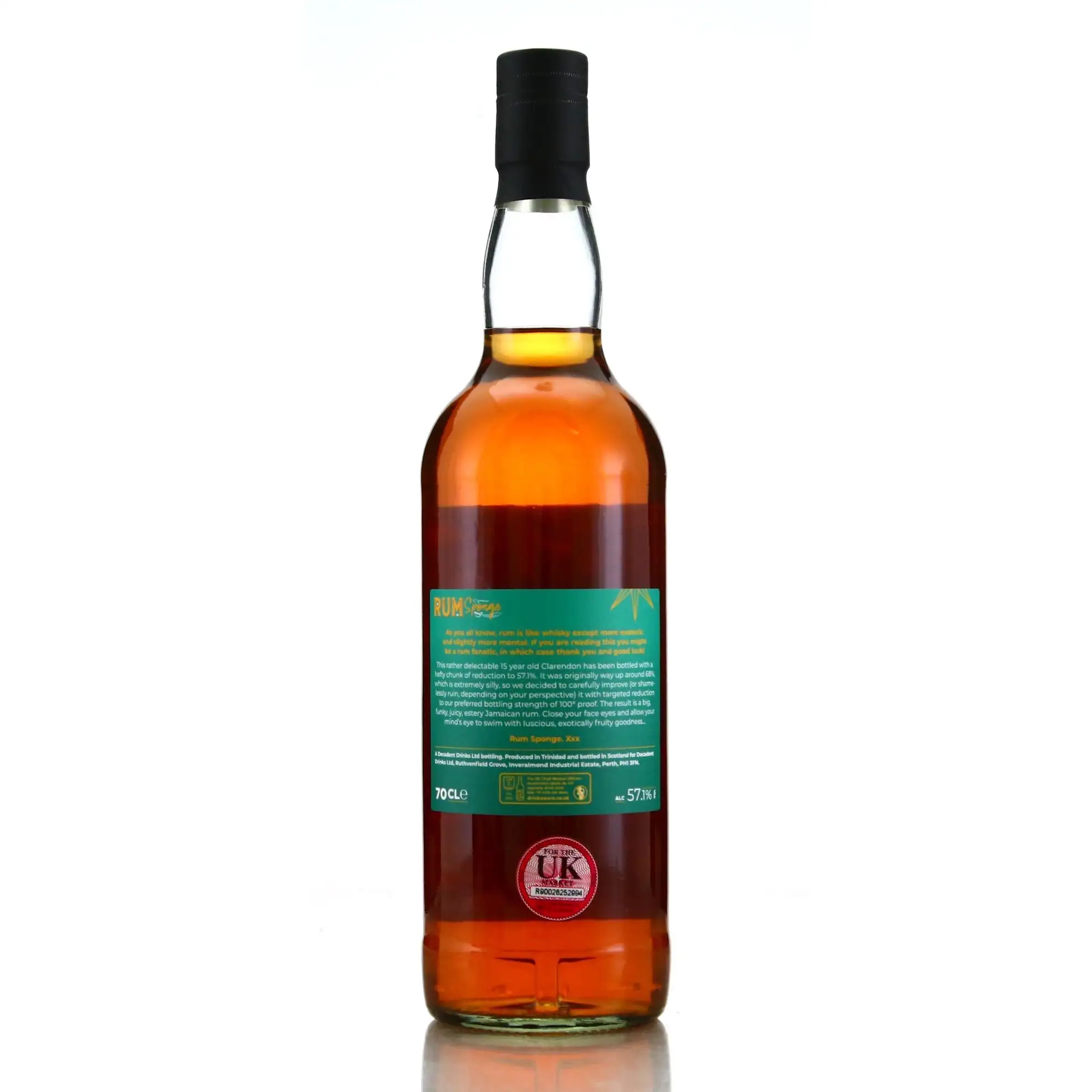 Hochauflösendes Bild von Clarendon Rum Sponge No. 13 2007