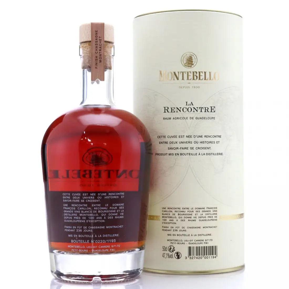 Hochauflösendes Bild von Carrere Montebello LA RENCONTRE (Chassagne Montrachet) 2010