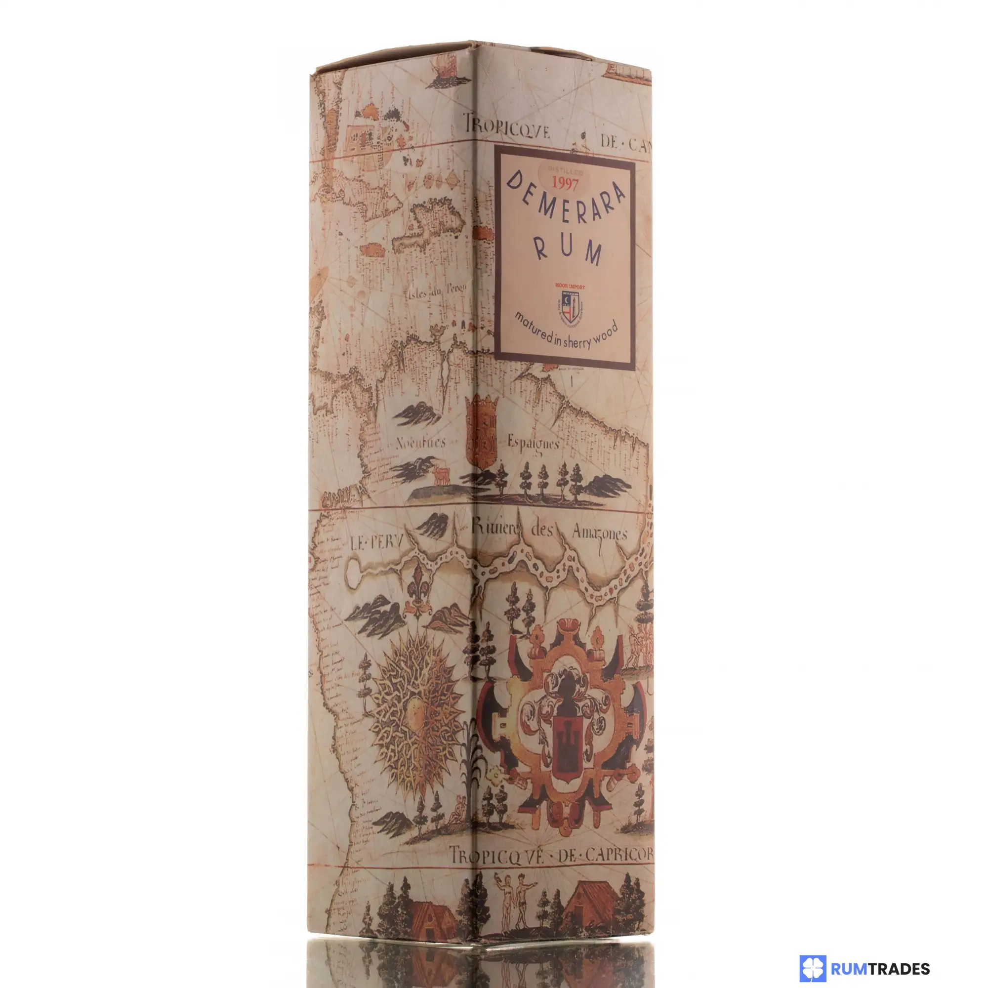 Hochauflösendes Bild von Moon Import Uitvlugt Demerara Rum 1997