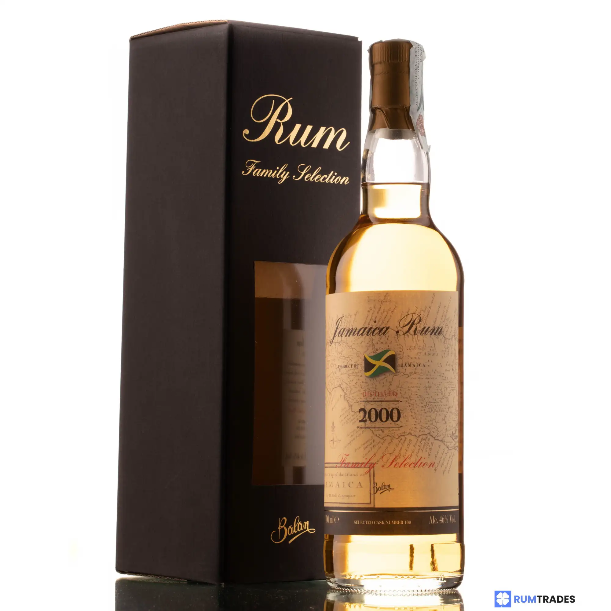 Hochauflösendes Bild von Balan Family Selection Jamaica Rum 2000