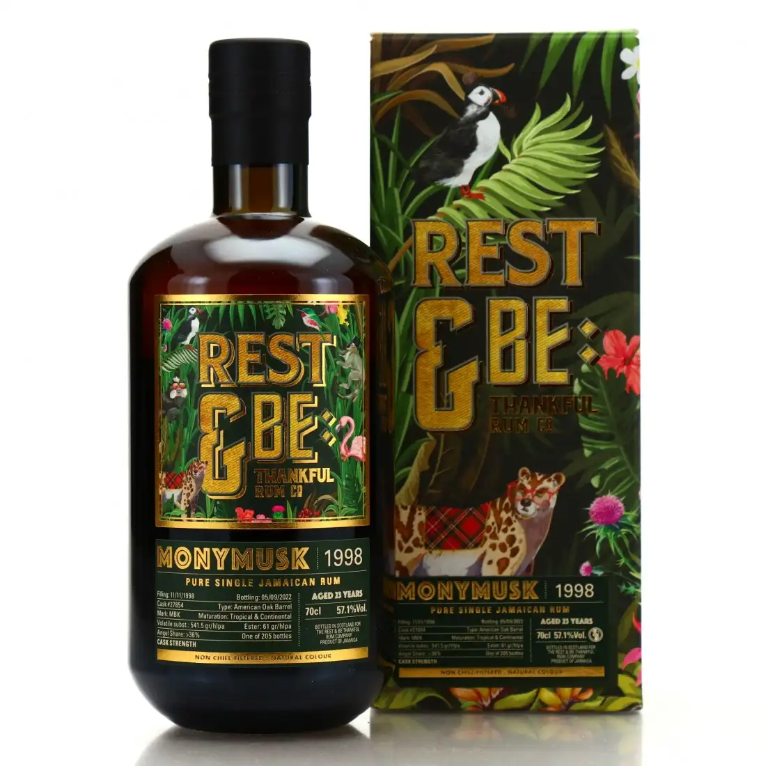 Bottle of Rest & Be Thankful Clarendon MBK 1998