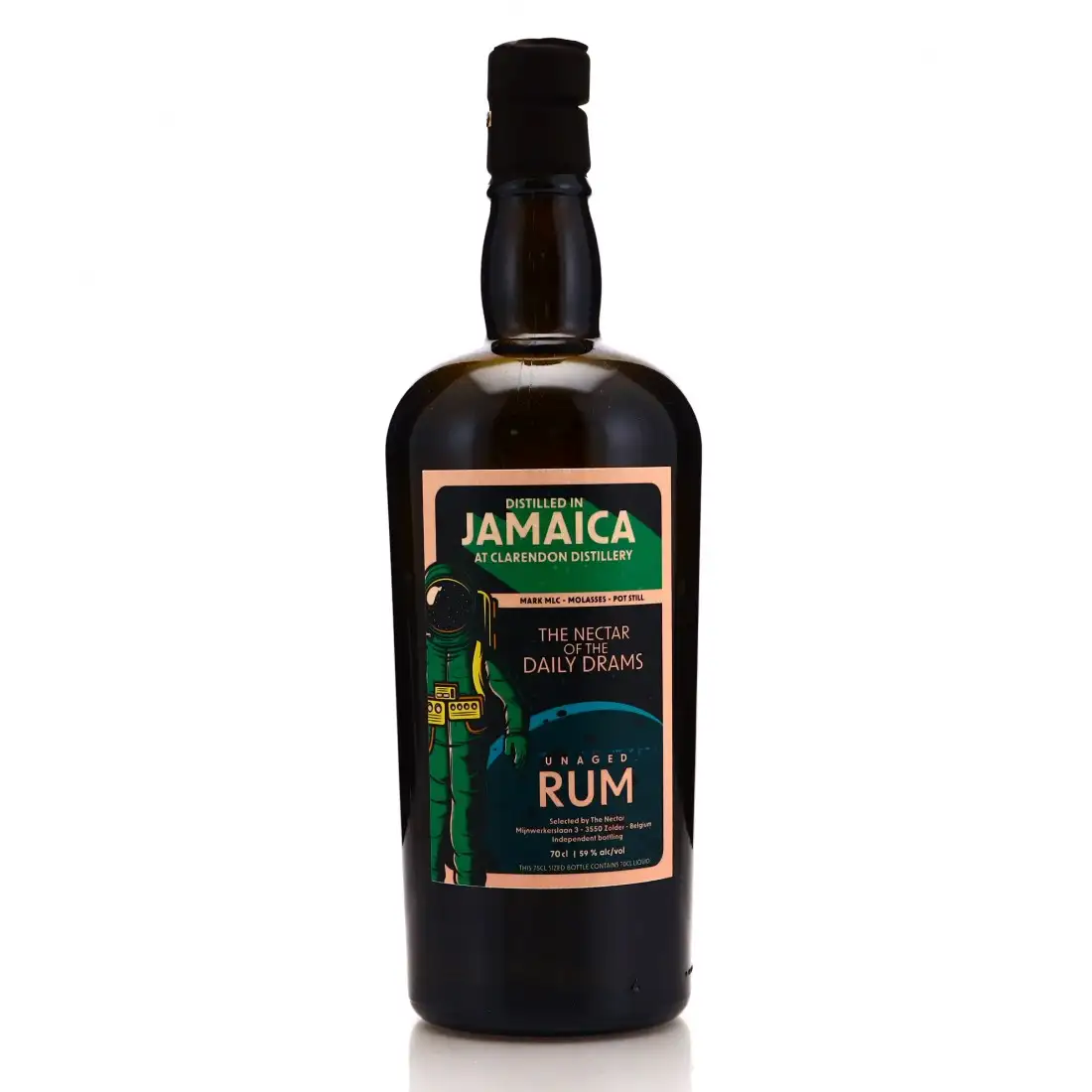 Bottle of The Nectar Clarendon The Nectar Of The Daily Drams Unaged Rum MLC