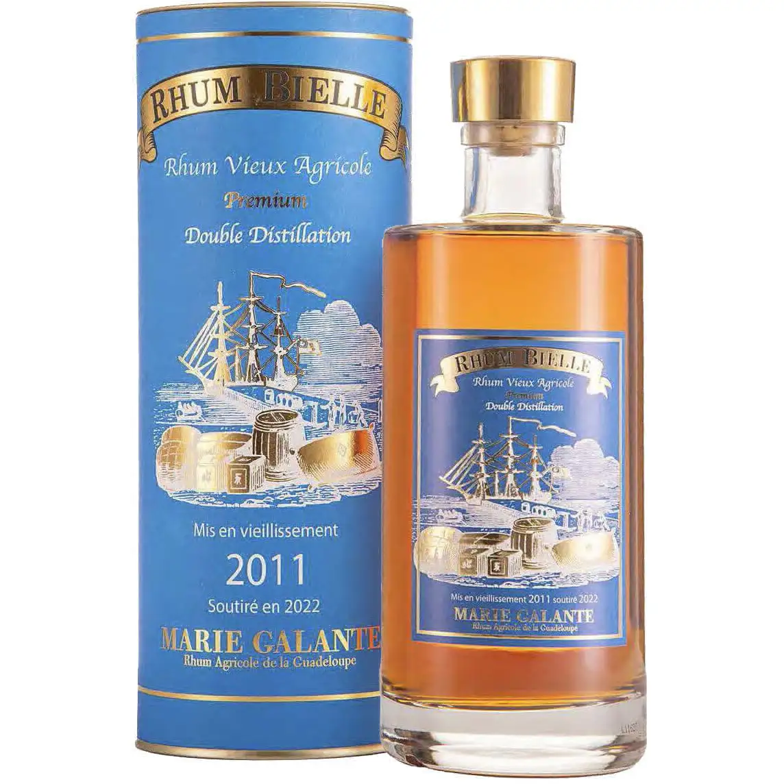 Bottle of Bielle Rhum Vieux Agricole (Double Distillation) 2011