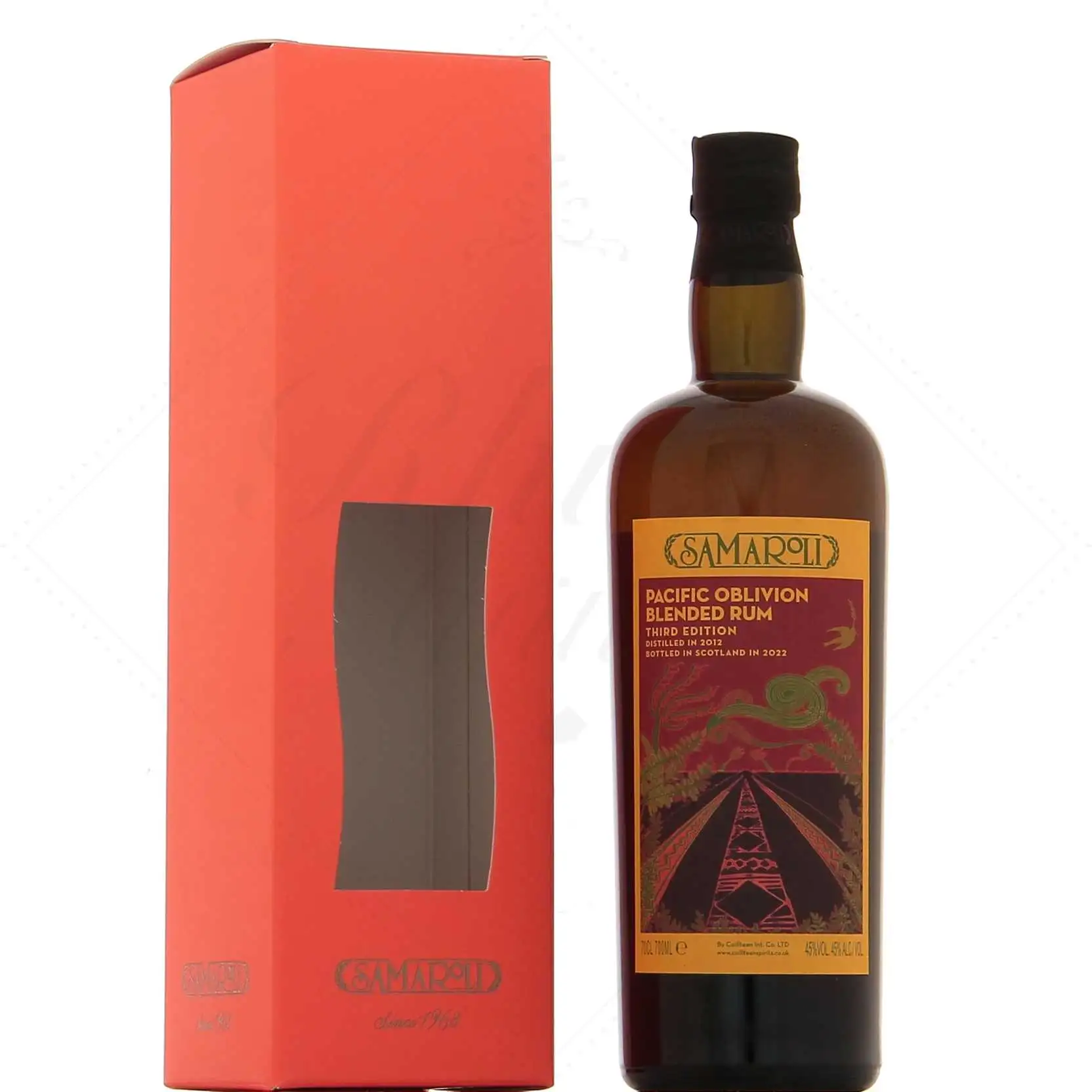 Bottle of Samaroli South Pacific Pacific Oblivion Blended Rum 2012