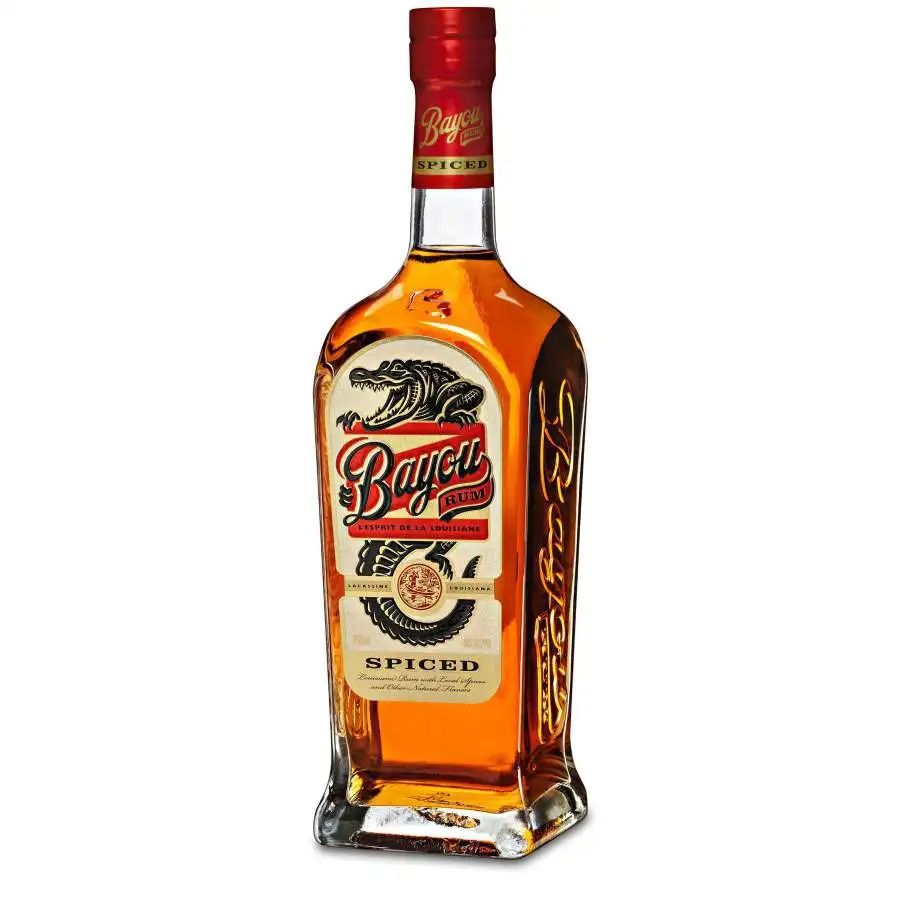 Bottle of Bayou Spiced Rum
