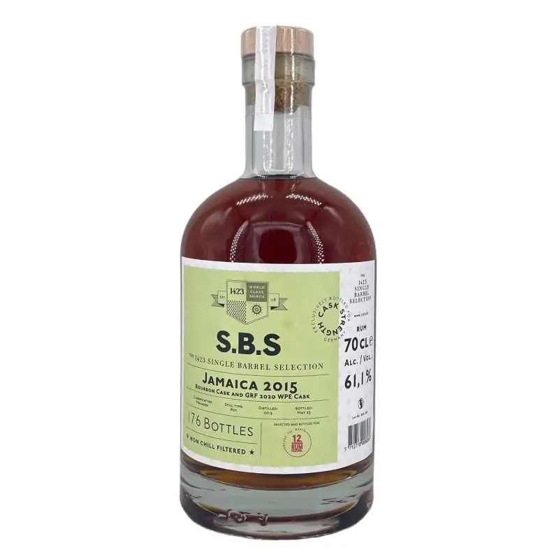 Bottle of Worthy Park S.B.S Jamaica (12. German Rumfest) 2015