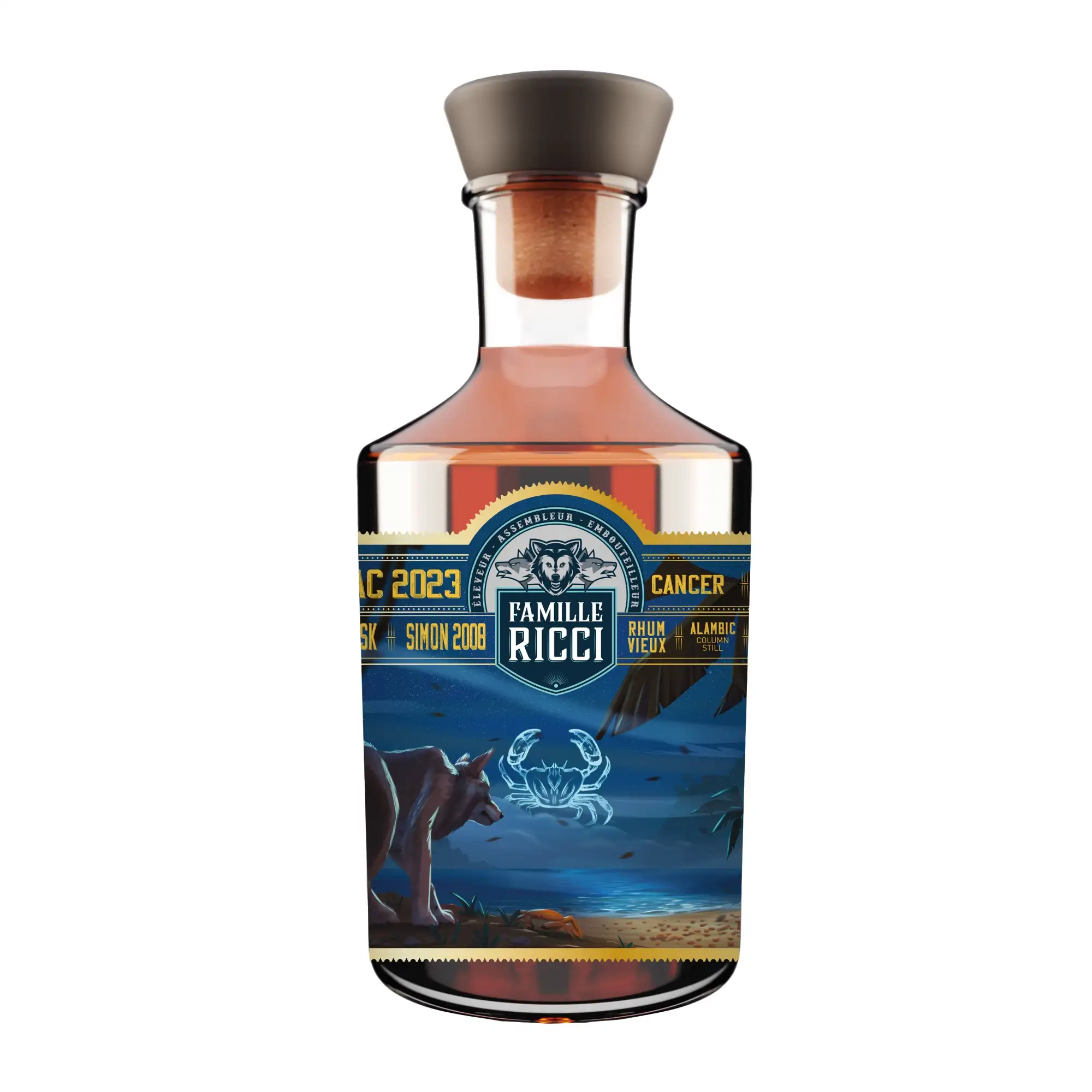 Bottle of Famille Ricci Zodiac Cancer 2008