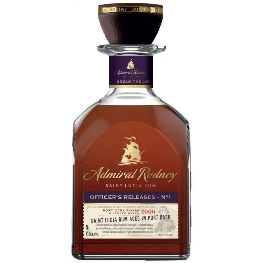 Bottle of Admiral Rodney Officer's Releases N1 2006