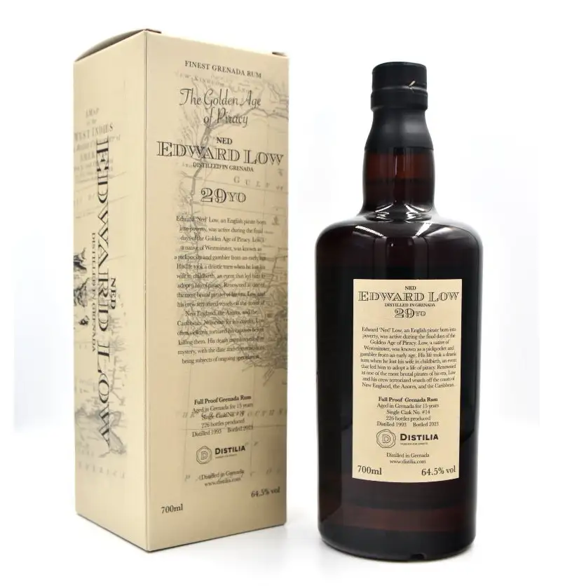 Hochauflösendes Bild von Distilia Westerhall Estate The Golden Age of Piracy Edward Low 1993