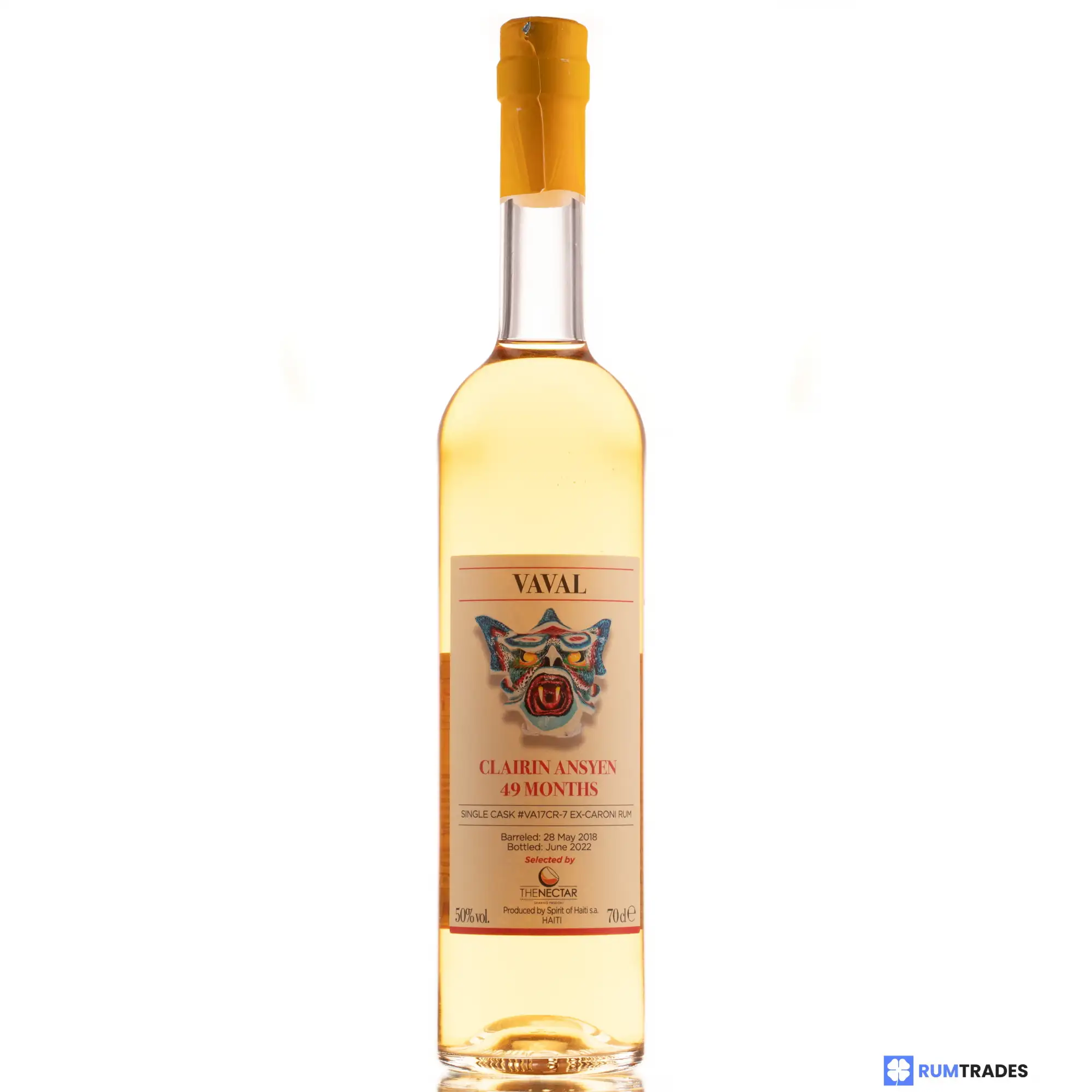 Hochauflösendes Bild von Velier Arawaks Clairin Ansyen Vaval (The Nectar) 2018