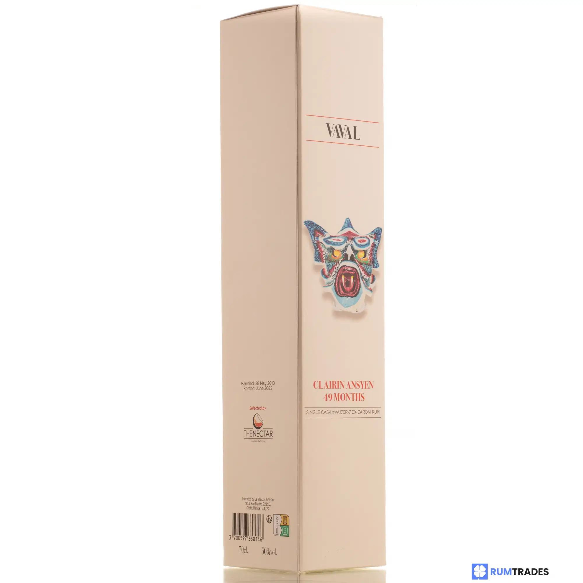 Hochauflösendes Bild von Velier Arawaks Clairin Ansyen Vaval (The Nectar) 2018