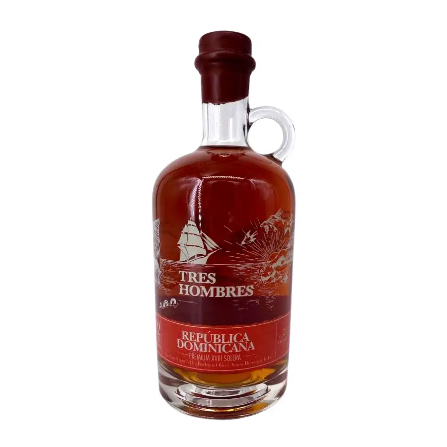 Bottle of Tres Hombres República Dominicana (Edition No. 58) 2022