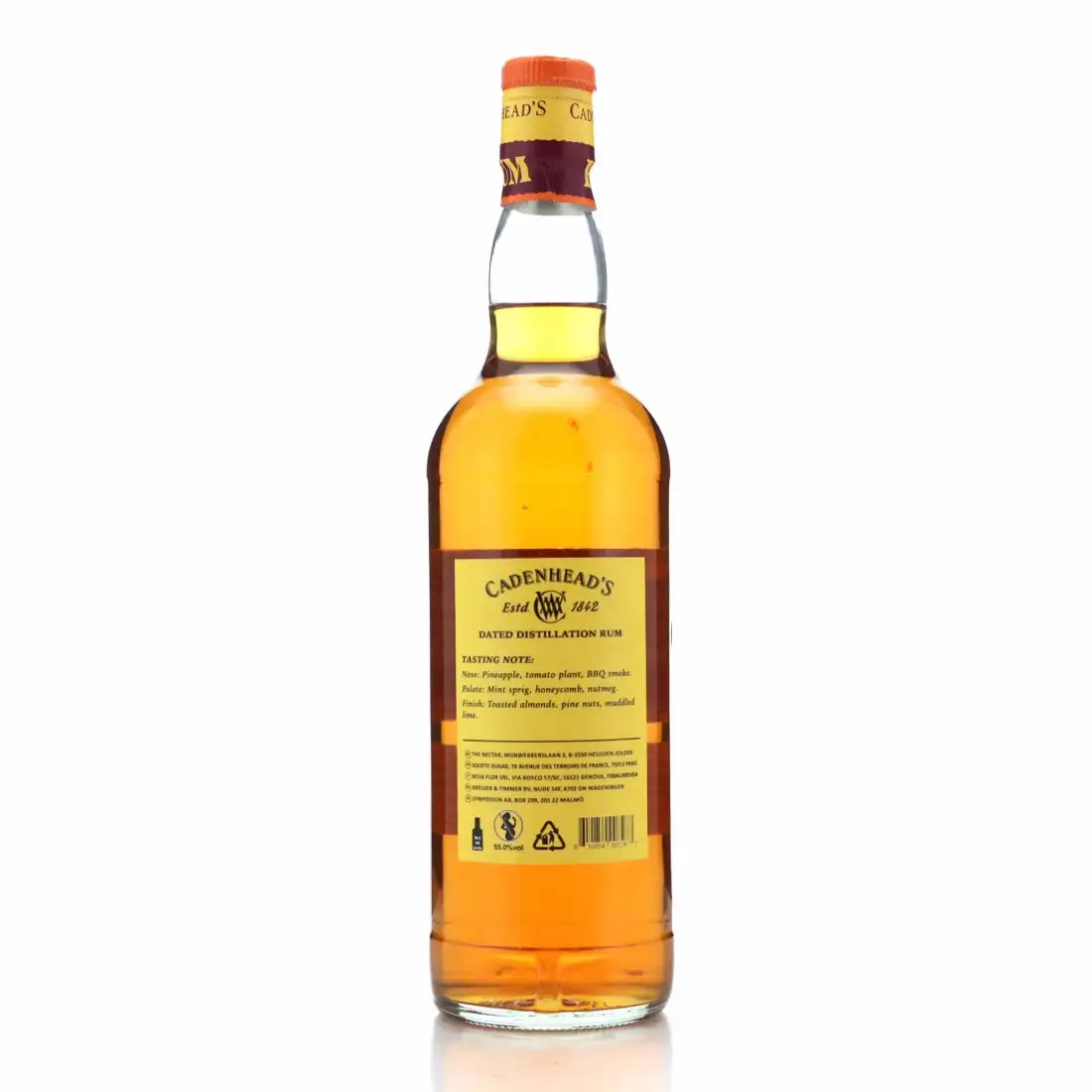 Hochauflösendes Bild von Cadenhead‘s Clarendon Clarendon Distillery 2010