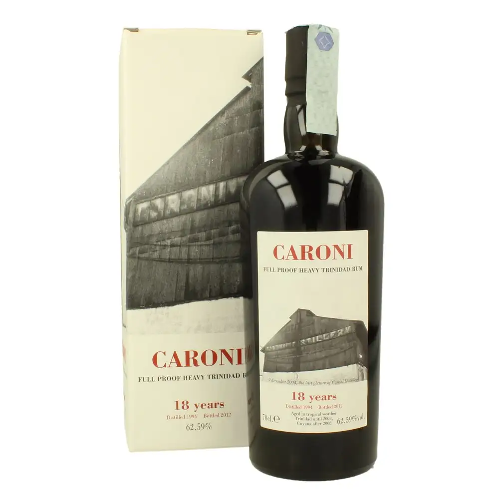 Bottle of Velier Caroni Heavy Trinidad Rum HTR 1994