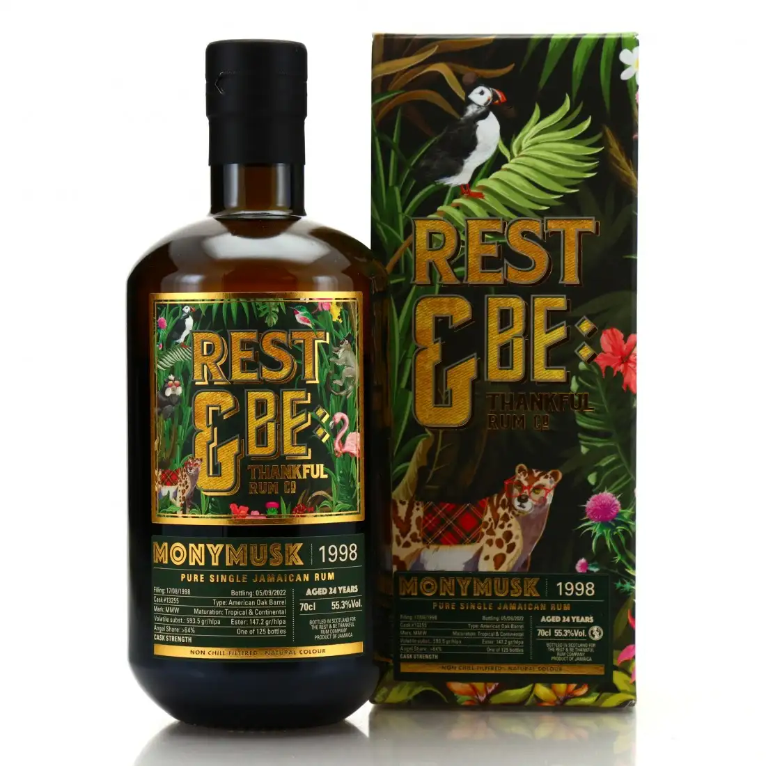 Bottle of Rest & Be Thankful Clarendon MMW 1998