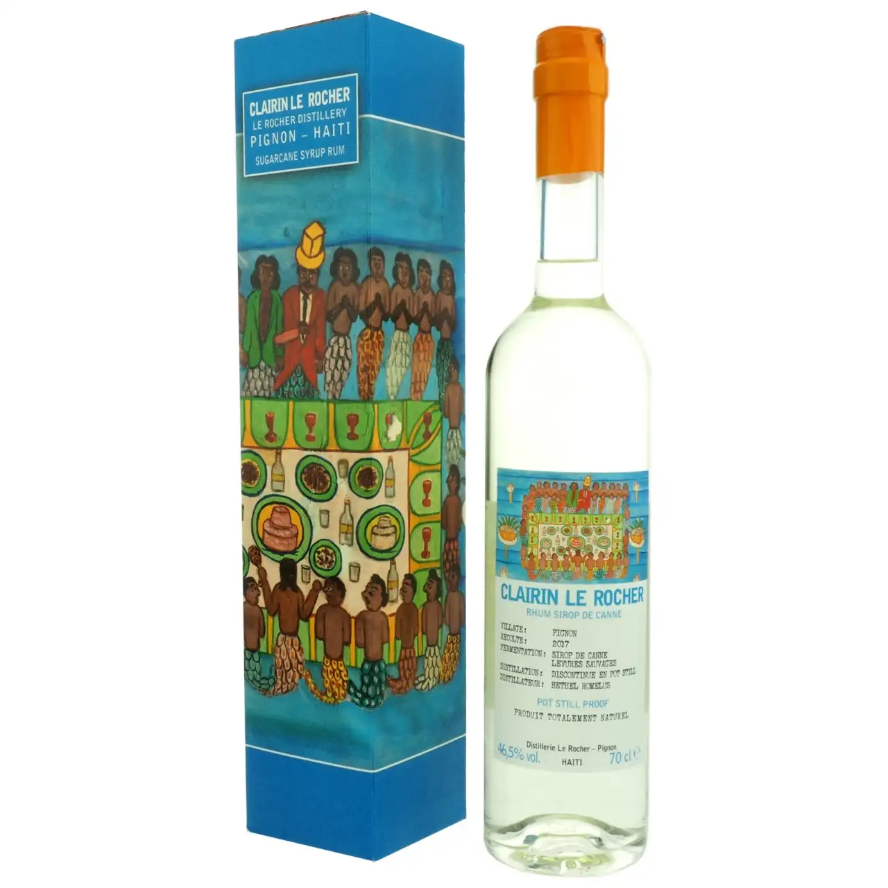 Bottle of Le Rocher Clairin 2021