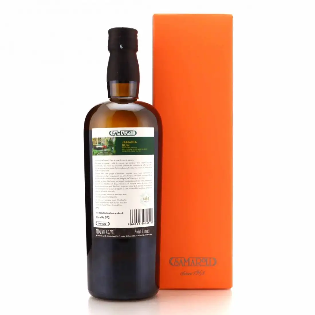 Hochauflösendes Bild von Samaroli Hampden Édition Spéciale Bar 1802 LROK 2013