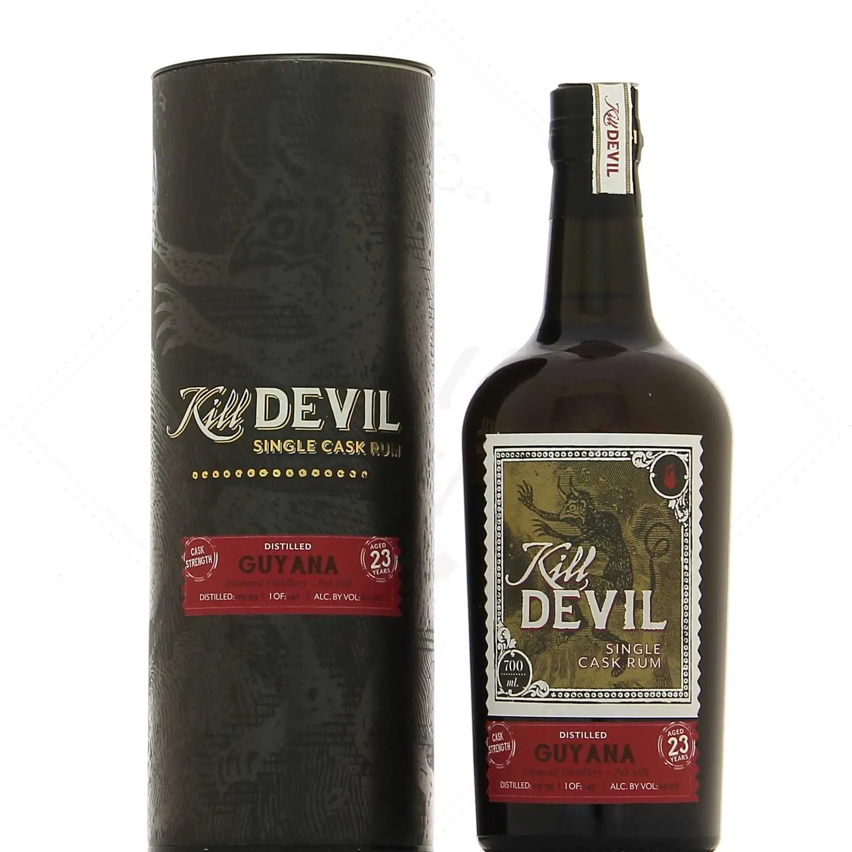 Bottle of Diamond Kill Devil Guyana 1999