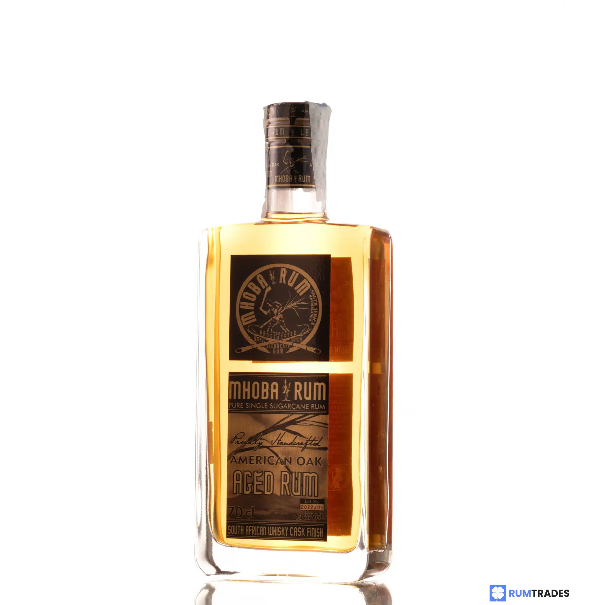 Hochauflösendes Bild von MHOBA American Oak Aged Rum 2022