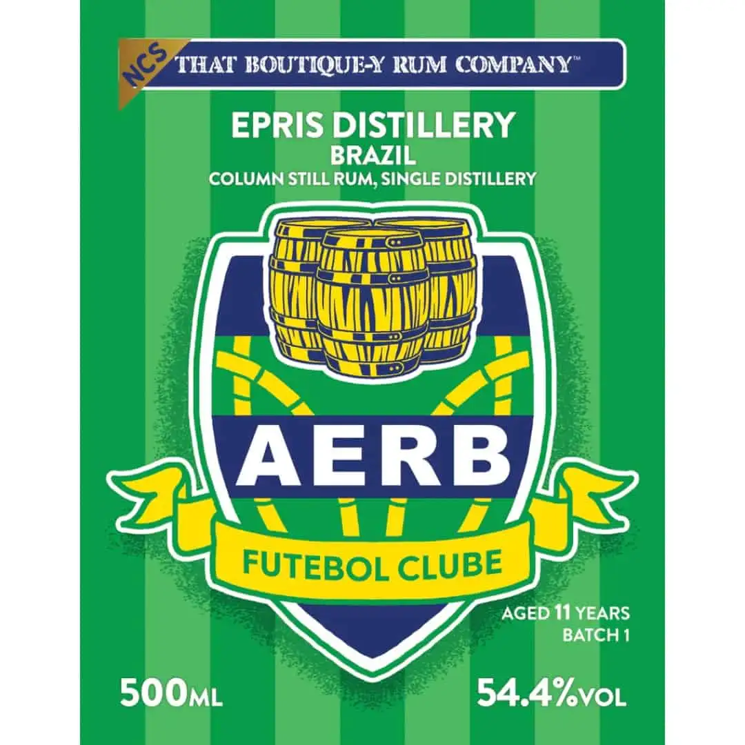 Bottle of TBRC Epris Epris Distillery (AERB Futebol Clube)