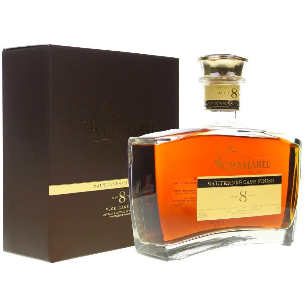 Bottle of Chamarel Sauternes Cask Finish 2023