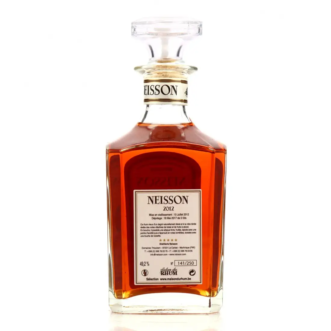 Hochauflösendes Bild von Neisson Spécial salon du rhum de Spa 2012