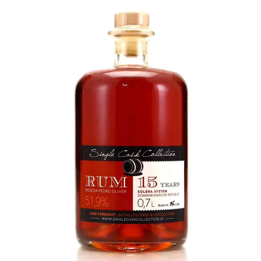 Bottle of Single Cask Collection GmbH Oliver & Oliver Rum Bodega Pedro Oliver