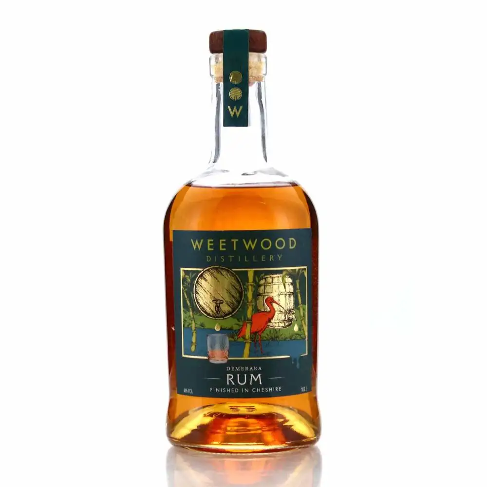 Bottle of Weetwood Distillery Demerara Rum (Finished in Cheshire)