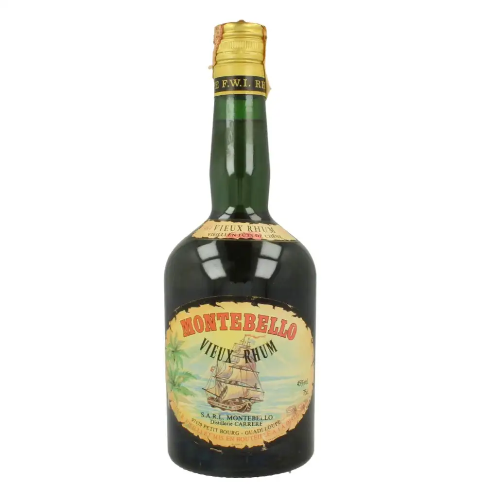 High resolution image of Carrere Montebello Vieux Rhum 1984