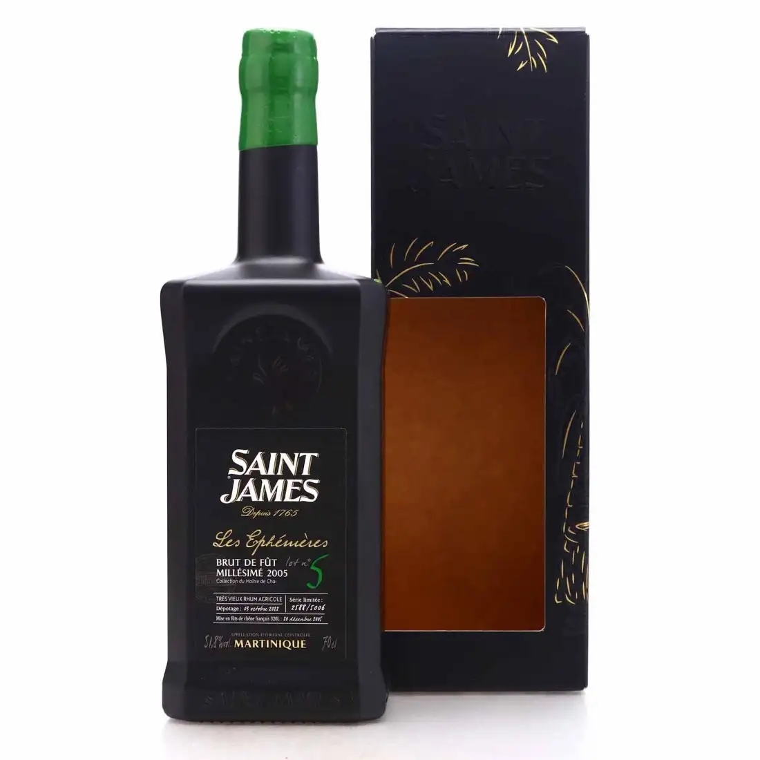 Bottle of Saint James Les Éphémères - N°5 2005