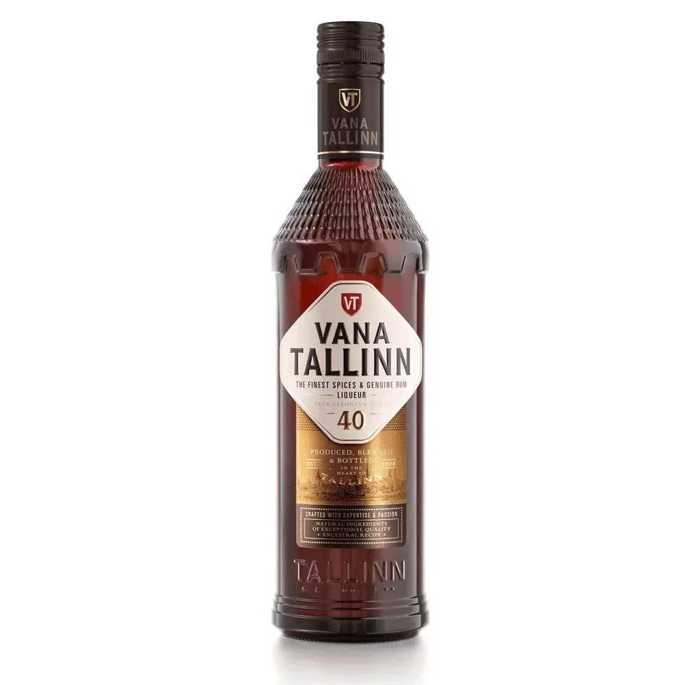 Bottle of AS Liviko Vana Tallinn Estonian Liqueur