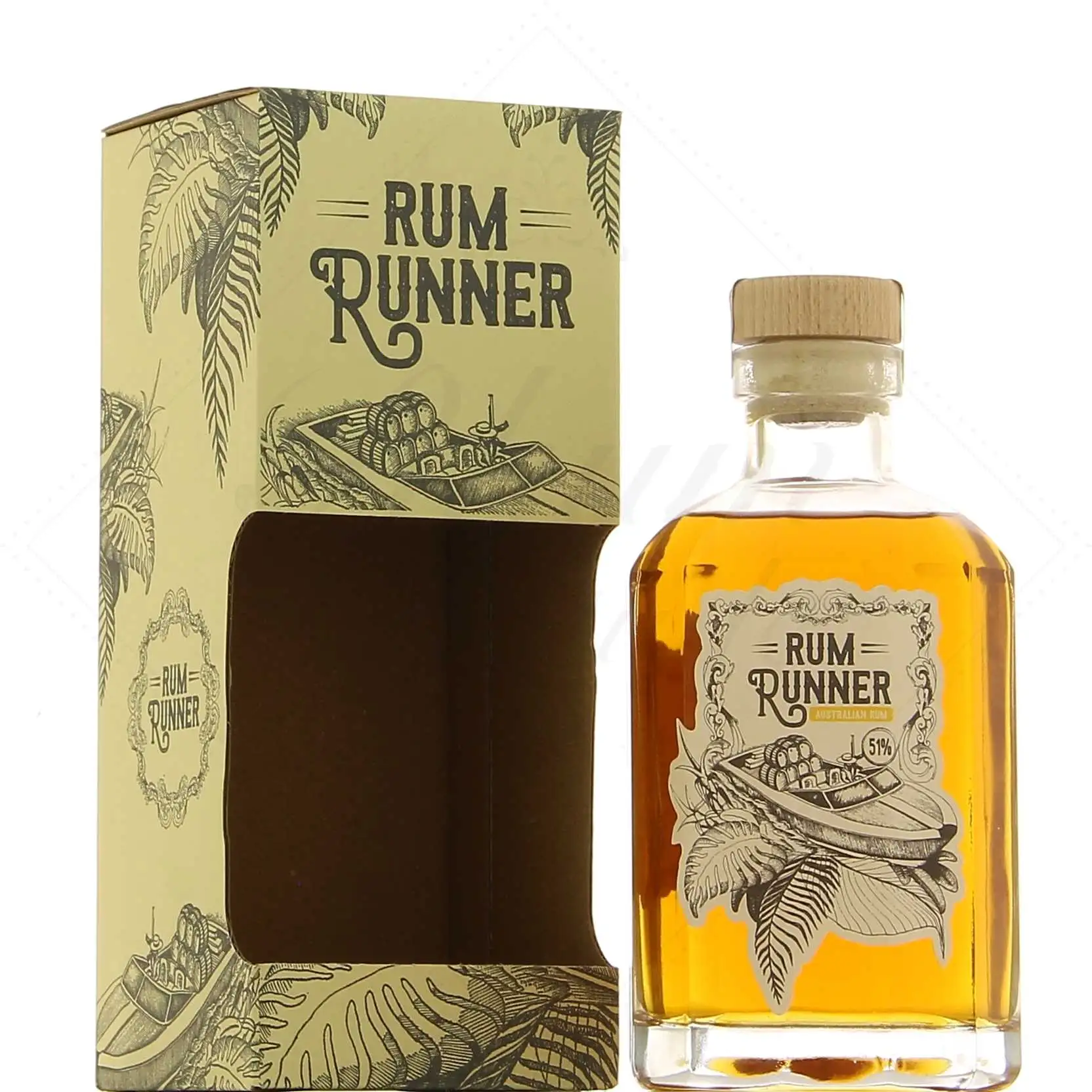 Bottle of Rum Runner Australian Rum