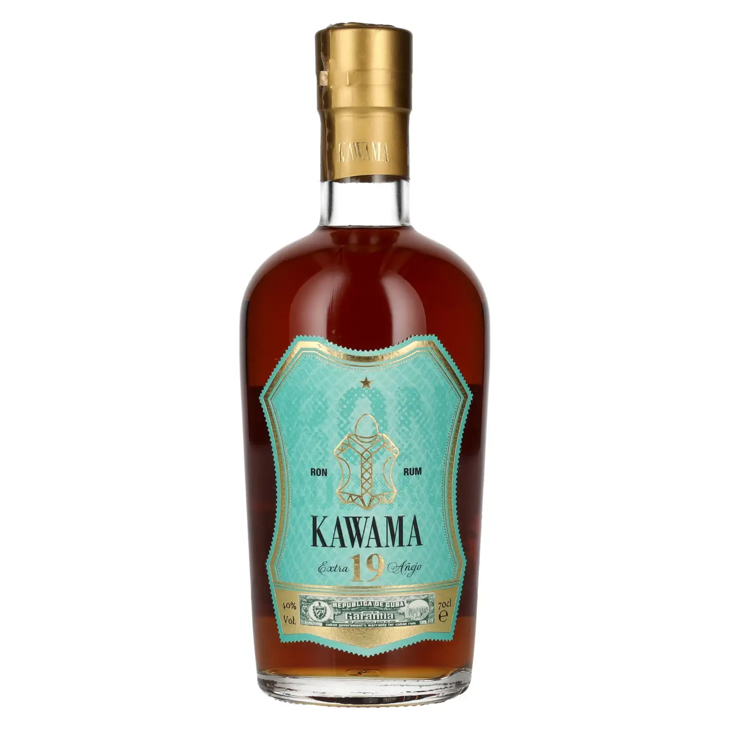 Bottle of Ronera Cardenas Kawama Extra Añejo