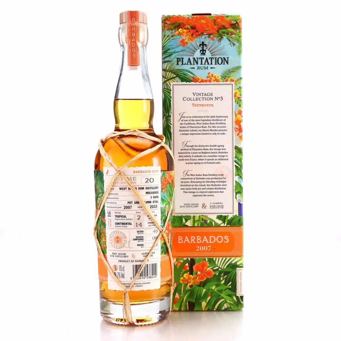 Hochauflösendes Bild von Plantation Barbados One-Time Edition 2007