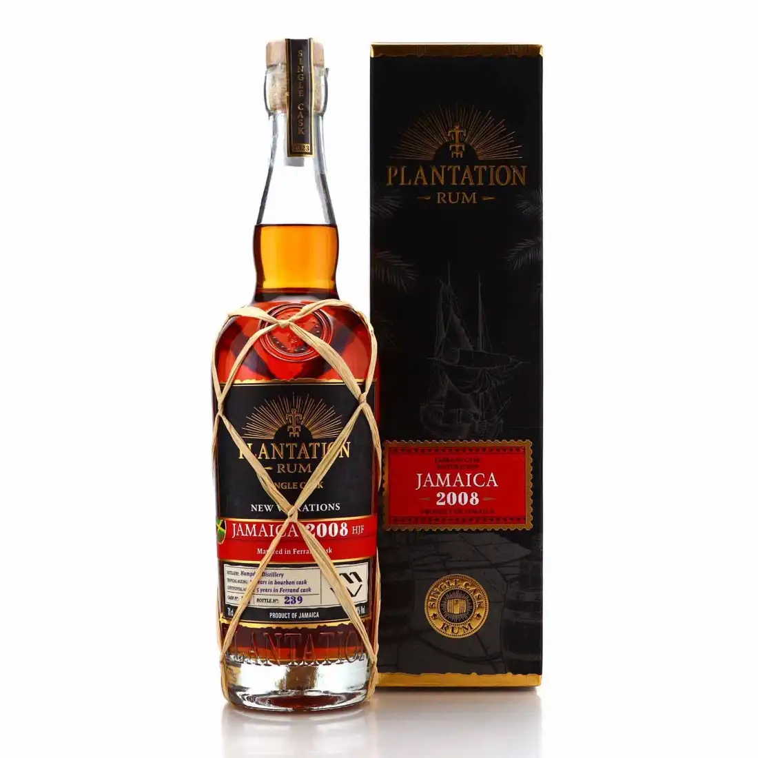 Bottle of Hampden Plantation Jamaica (LMDW) new vibrations HJF 2008