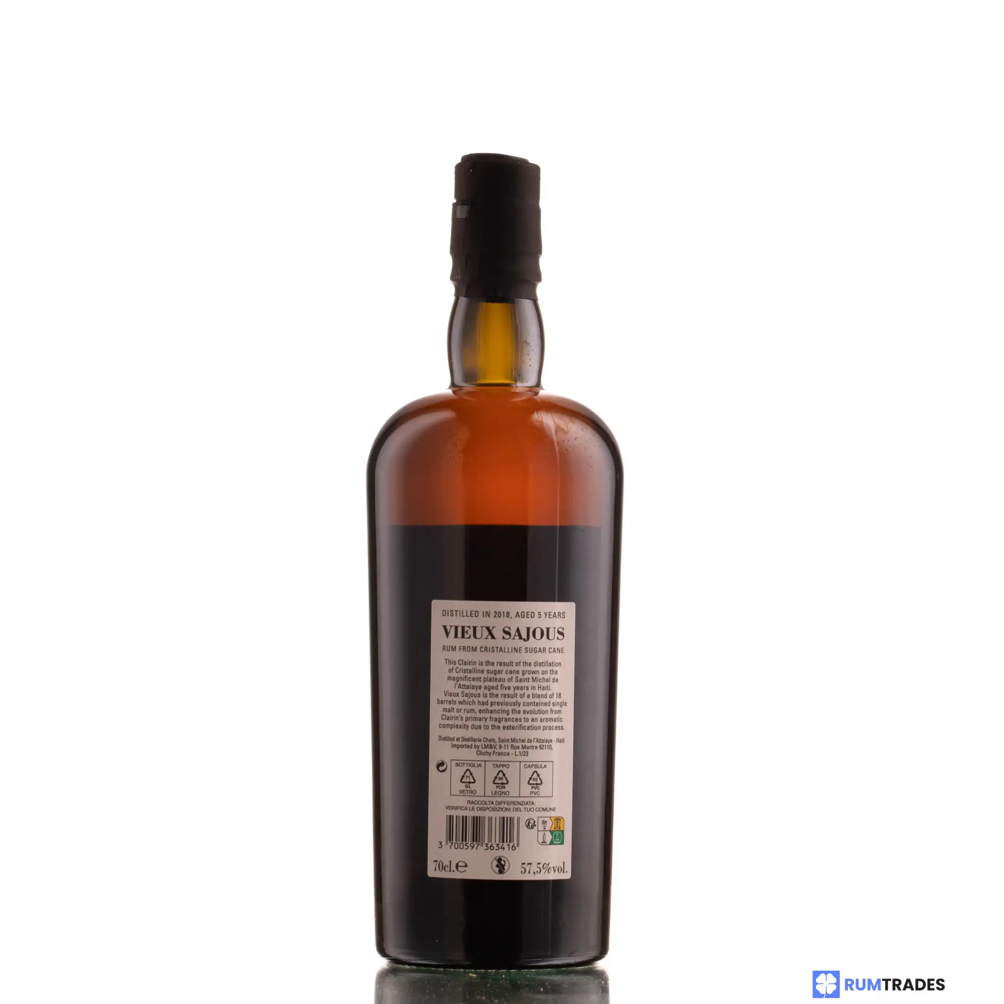 Hochauflösendes Bild von Velier Chelo Vieux Sajous (LMDW) 2018